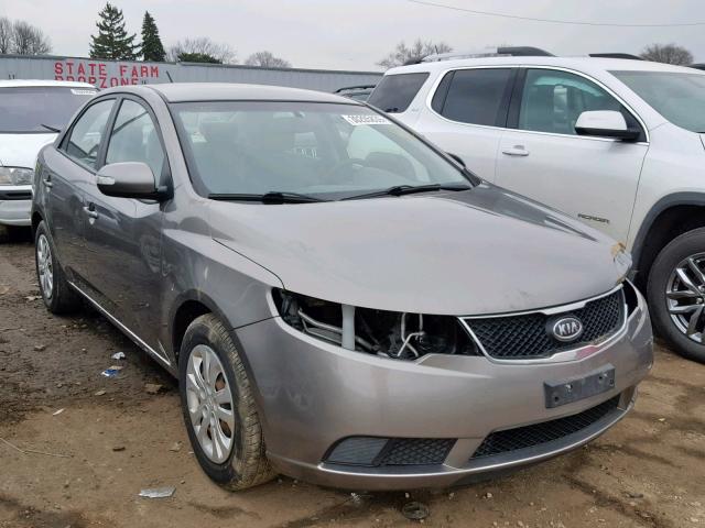 KNAFU4A20A5272703 - 2010 KIA FORTE EX GRAY photo 1