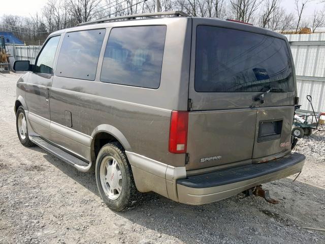 1GKDM19X74B503261 - 2004 GMC SAFARI XT GRAY photo 3