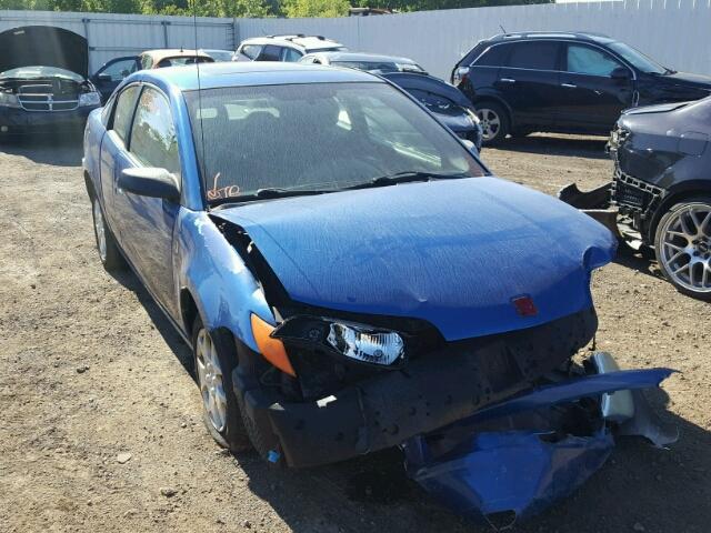 1G8AN12FX4Z151324 - 2004 SATURN ION LEVEL BLUE photo 1