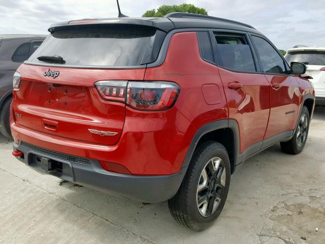 3C4NJDDB4JT270097 - 2018 JEEP COMPASS TR BURGUNDY photo 4