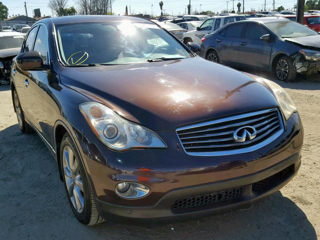JNKAJ09E38M301851 - 2008 INFINITI EX35 BASE BROWN photo 1