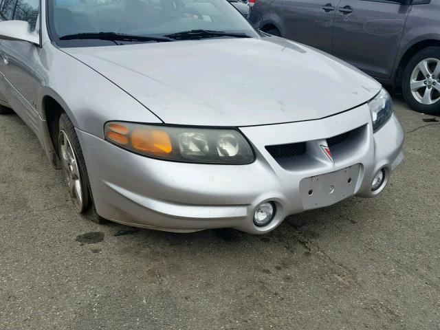 1G2HY52K34U217293 - 2004 PONTIAC BONNEVILLE SILVER photo 9