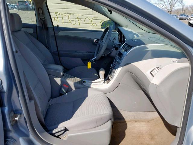 1G1ZG57B484258770 - 2008 CHEVROLET MALIBU LS BLUE photo 5