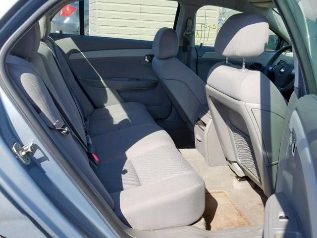1G1ZG57B484258770 - 2008 CHEVROLET MALIBU LS BLUE photo 6
