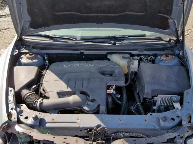 1G1ZG57B484258770 - 2008 CHEVROLET MALIBU LS BLUE photo 7