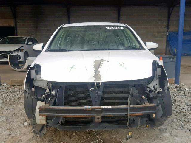 3N1AB61E49L644051 - 2009 NISSAN SENTRA 2.0 WHITE photo 9