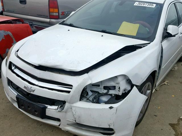 1G1ZC5EB5AF144186 - 2010 CHEVROLET MALIBU 1LT კრემისფერი ფოტო 9