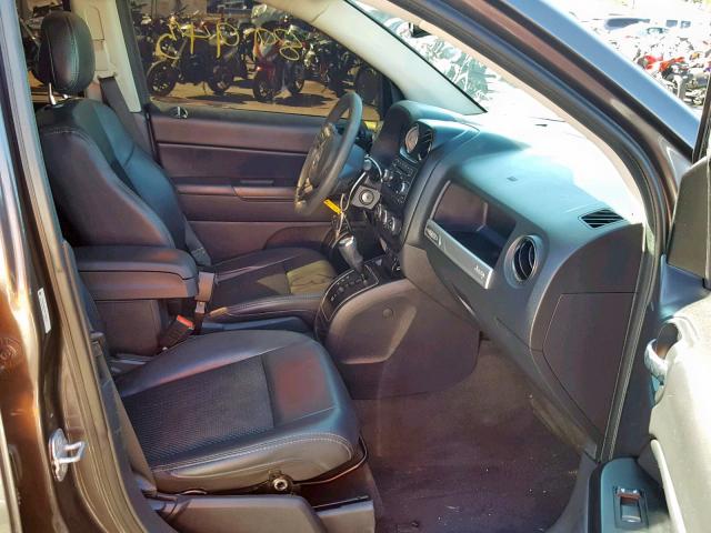 1C4NJCBA6ED790219 - 2014 JEEP COMPASS SP Сұр фото 5