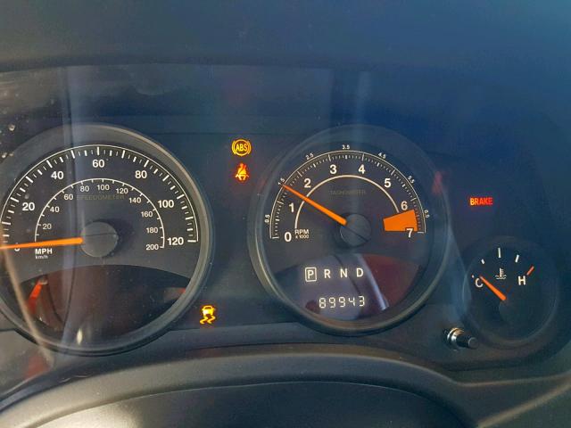 1C4NJCBA6ED790219 - 2014 JEEP COMPASS SP Сұр фото 8