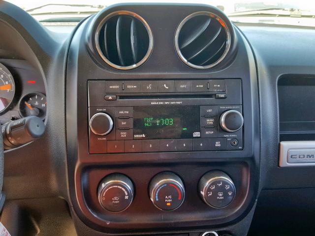 1C4NJCBA6ED790219 - 2014 JEEP COMPASS SP Сұр фото 9