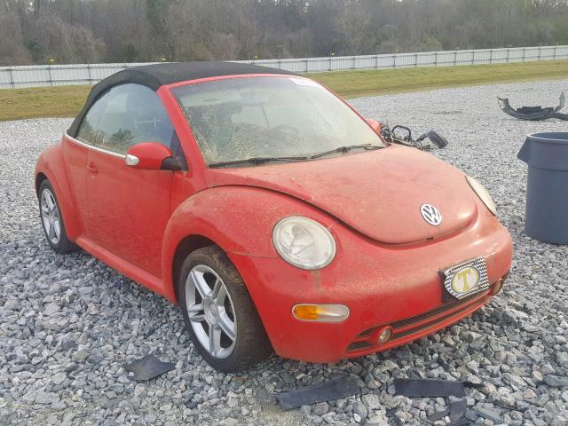 3VWCD21Y64M305357 - 2004 VOLKSWAGEN NEW BEETLE წითელი ფოტო 1