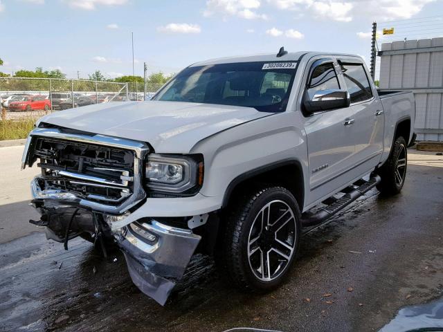 3GTP1NEC5JG566986 - 2018 GMC SIERRA C15 WHITE photo 2