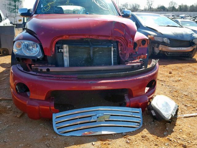 3GNBABDB9AS542342 - 2010 CHEVROLET HHR LT RED photo 9