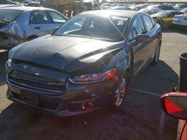 3FA6P0RU1GR144698 - 2016 FORD FUSION TIT GRAY photo 2