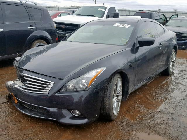 JN1CV6EL7BM262178 - 2011 INFINITI G37 BLACK photo 2