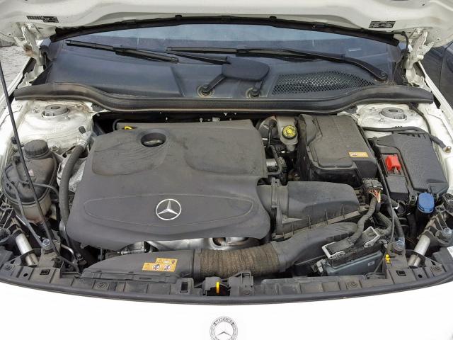 WDCTG4EBXGJ210260 - 2016 MERCEDES-BENZ GLA 250 WHITE photo 7