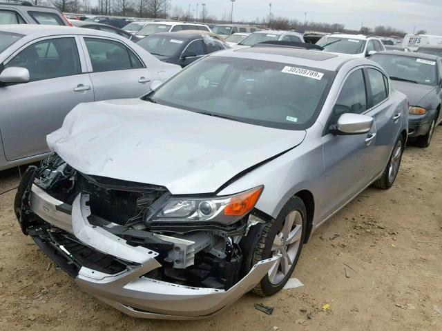 19VDE1F72EE012087 - 2014 ACURA ILX 20 TEC SILVER photo 2