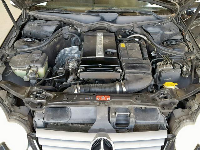 WDBRN40J63A459085 - 2003 MERCEDES-BENZ C 230K SPO BLACK photo 7