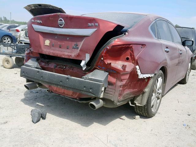 1N4BL3AP0DN521263 - 2013 NISSAN ALTIMA 3.5 RED photo 4