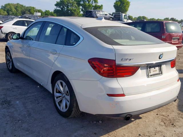 WBASN2C54CC202076 - 2012 BMW 535 IGT WHITE photo 3