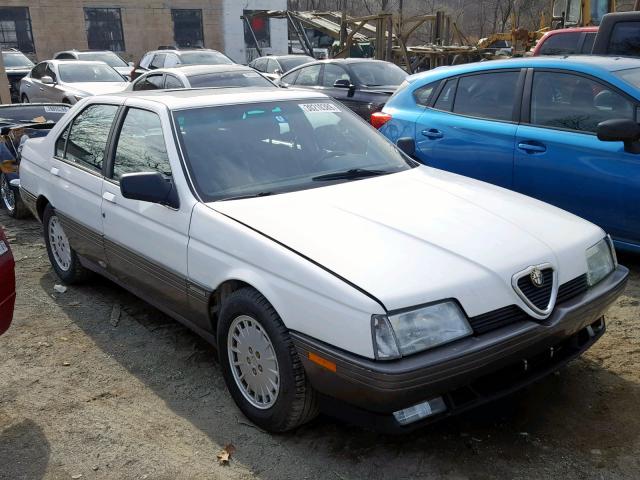 ZAREA33A2M6205031 - 1991 ALFA ROMEO 164 WHITE photo 1