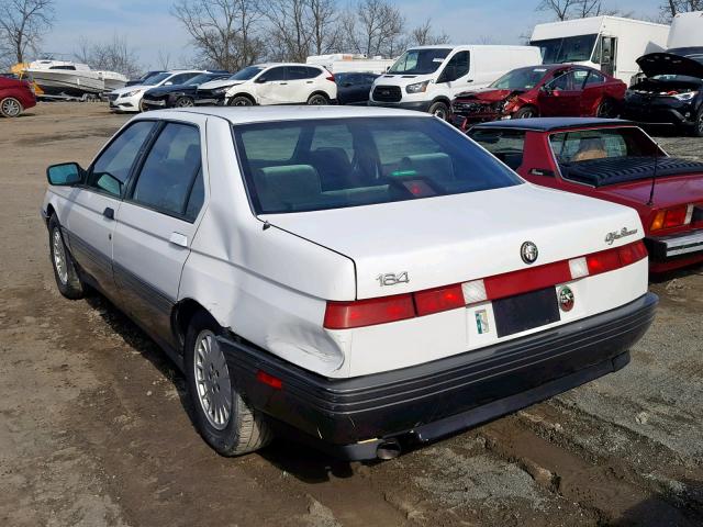 ZAREA33A2M6205031 - 1991 ALFA ROMEO 164 WHITE photo 3