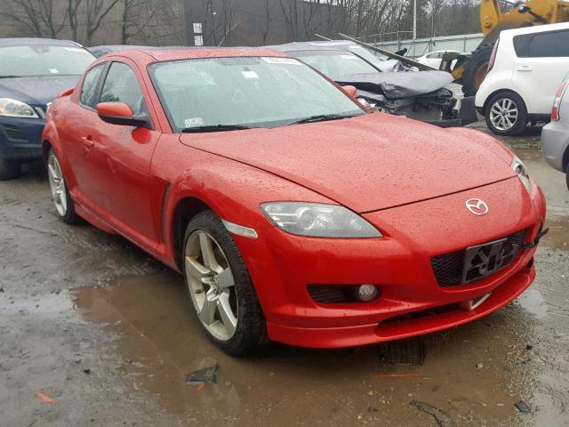 JM1FE173670208928 - 2007 MAZDA RX8 RED photo 1