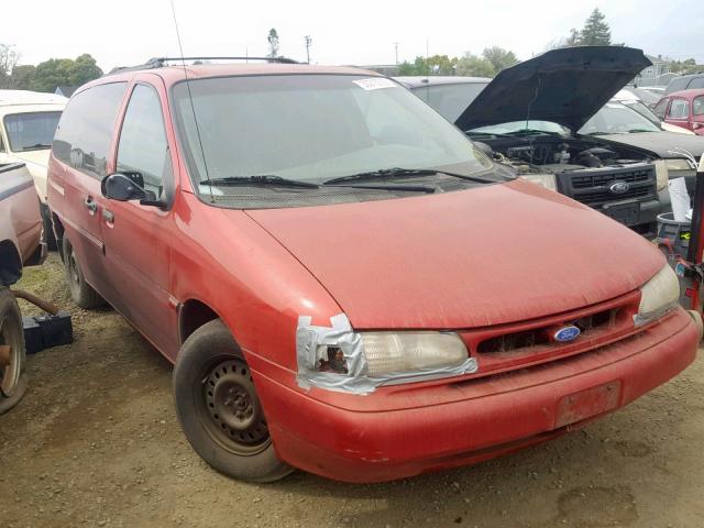 2FMDA51U1VBC96063 - 1997 FORD WINDSTAR W BURGUNDY photo 1