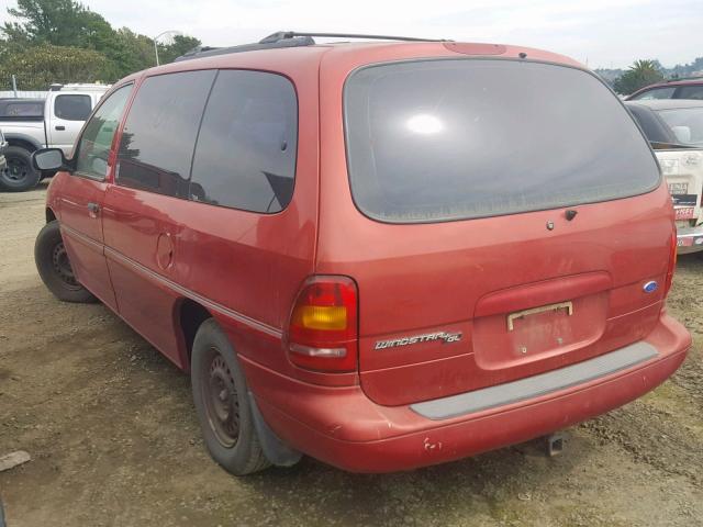 2FMDA51U1VBC96063 - 1997 FORD WINDSTAR W BURGUNDY photo 3