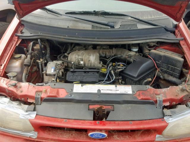 2FMDA51U1VBC96063 - 1997 FORD WINDSTAR W BURGUNDY photo 7