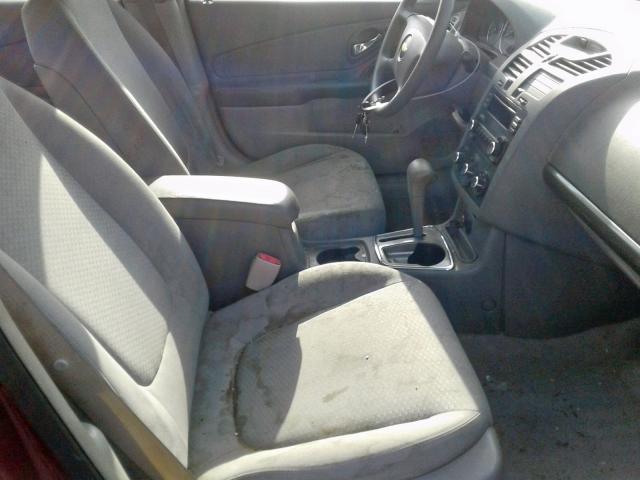 1G1ZS58F77F182562 - 2007 CHEVROLET MALIBU LS MAROON photo 5