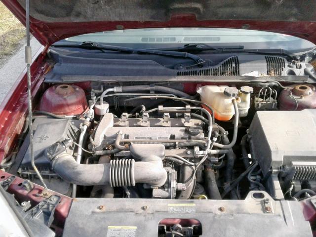 1G1ZS58F77F182562 - 2007 CHEVROLET MALIBU LS MAROON photo 7