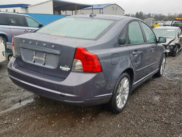 YV1MS390192460084 - 2009 VOLVO S40 2.4I GRAY photo 4