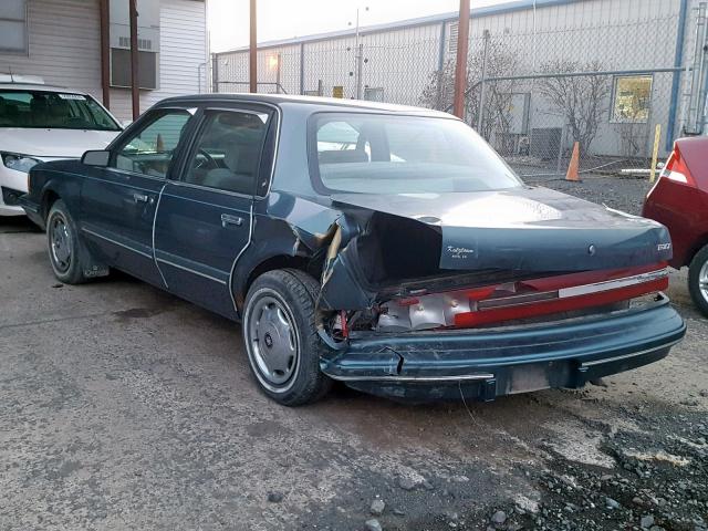 1G4AG55MXS6488040 - 1995 BUICK CENTURY SP GREEN photo 3