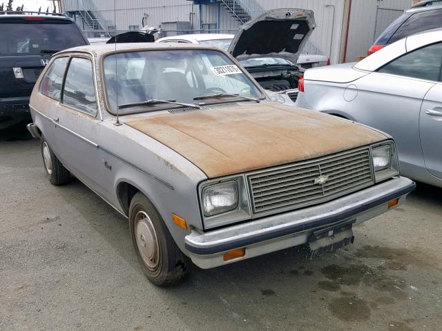 1B08E9A127743 - 1979 CHEVROLET CHEVETTE SILVER photo 1