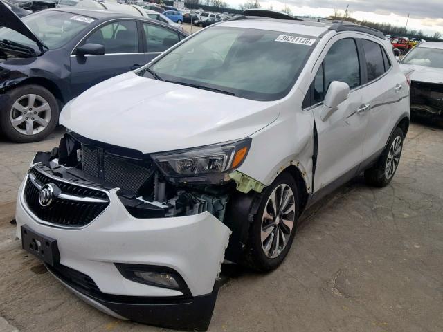 KL4CJFSB7HB203795 - 2017 BUICK ENCORE PRE WHITE photo 2