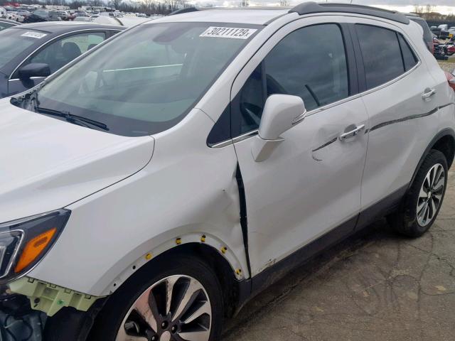 KL4CJFSB7HB203795 - 2017 BUICK ENCORE PRE WHITE photo 9