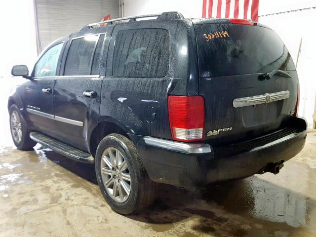 1A8HW58277F552342 - 2007 CHRYSLER ASPEN LIMI BLACK photo 3