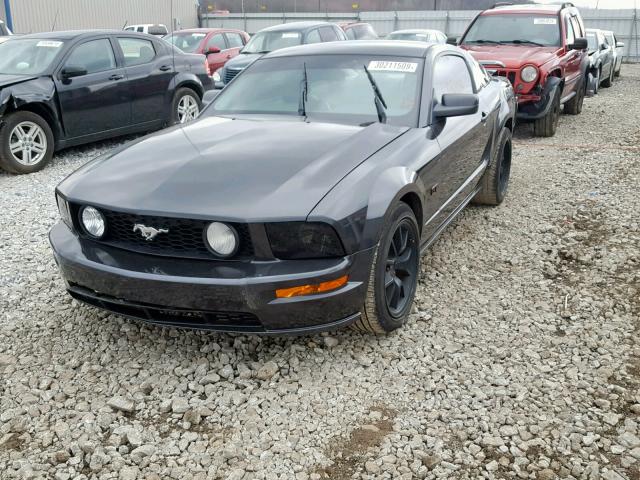 1ZVHT82H695119776 - 2009 FORD MUSTANG GT GRAY photo 2