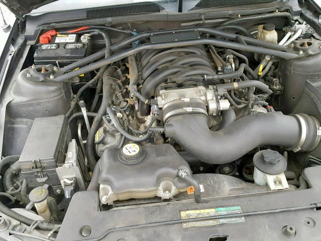 1ZVHT82H695119776 - 2009 FORD MUSTANG GT GRAY photo 7