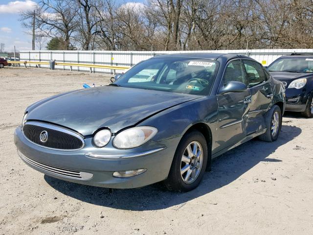 2G4WD582X71243651 - 2007 BUICK LACROSSE C BLUE photo 2