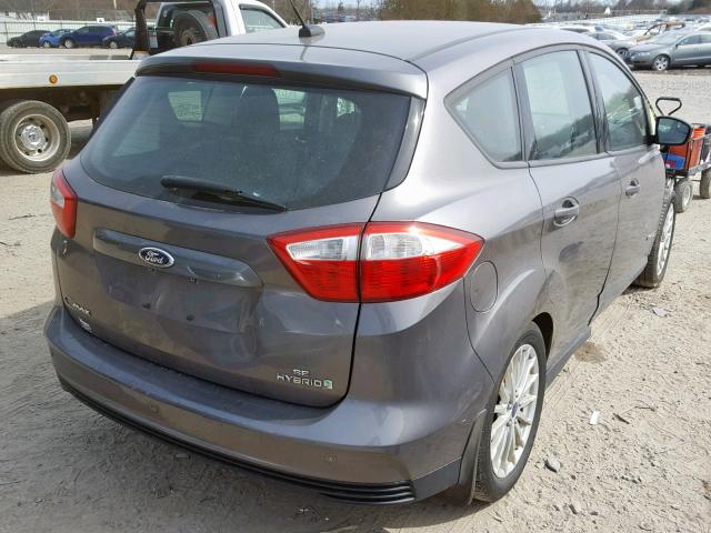 1FADP5AU4EL512609 - 2014 FORD C-MAX SE CHARCOAL photo 4