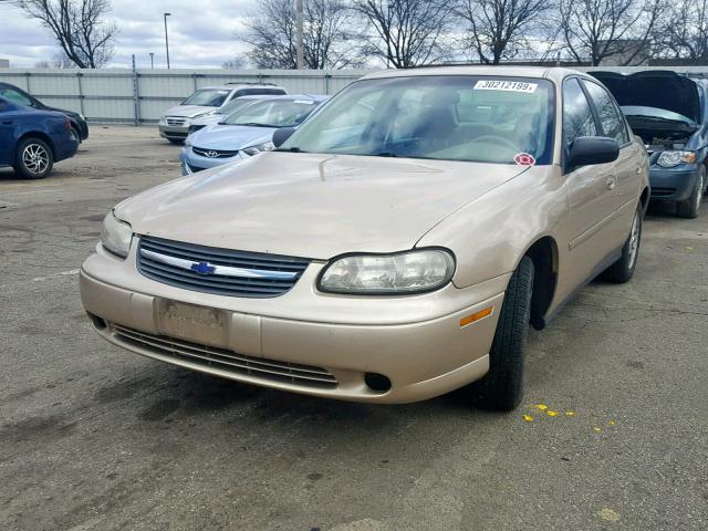 1G1ND52F64M631240 - 2004 CHEVROLET CLASSIC BEIGE photo 2