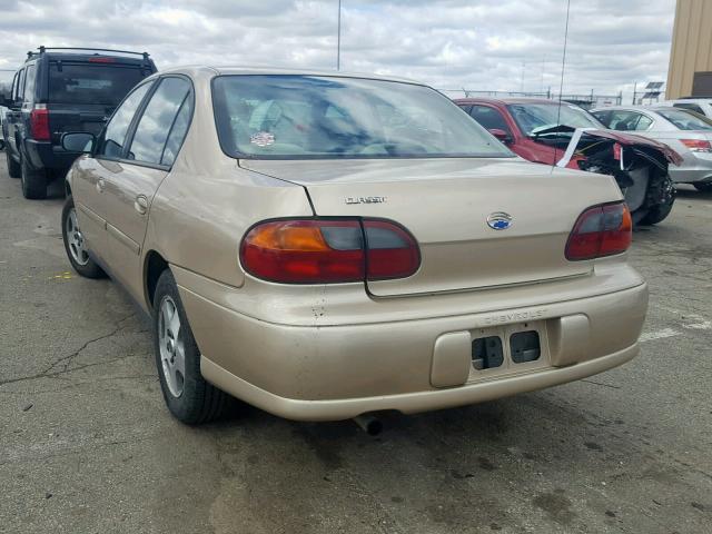 1G1ND52F64M631240 - 2004 CHEVROLET CLASSIC BEIGE photo 3