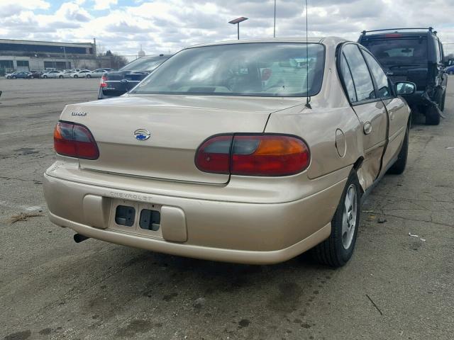 1G1ND52F64M631240 - 2004 CHEVROLET CLASSIC BEIGE photo 4