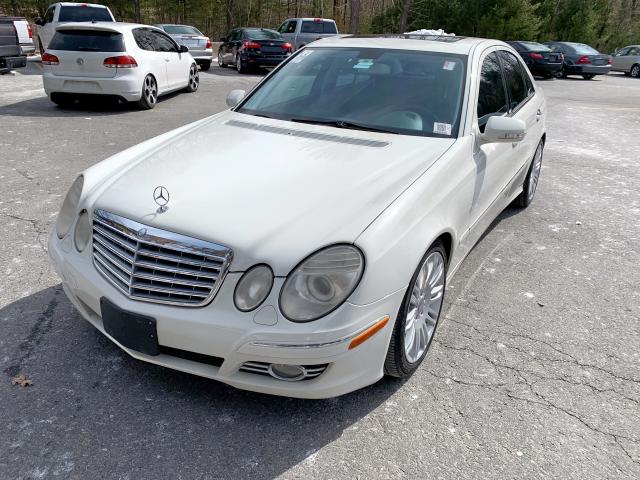 WDBUF56X88B195359 - 2008 MERCEDES-BENZ E 350 WHITE photo 1