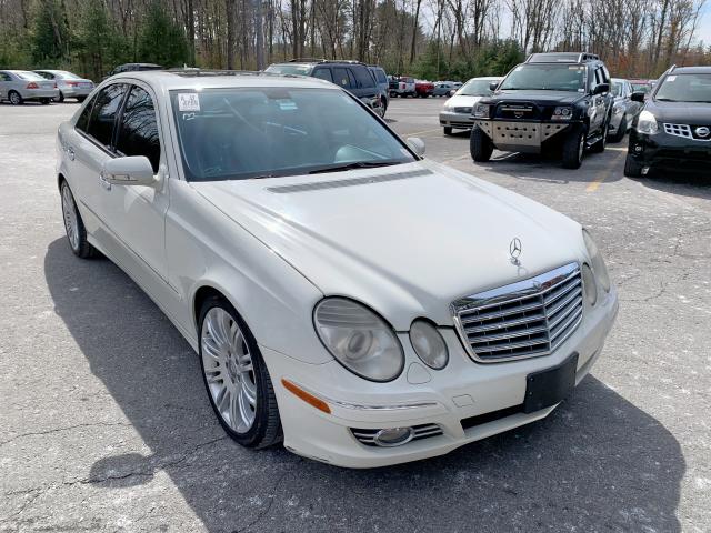 WDBUF56X88B195359 - 2008 MERCEDES-BENZ E 350 WHITE photo 2