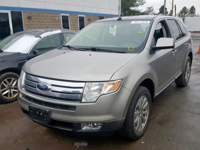 2FMDK48C18BA57864 - 2008 FORD EDGE SEL SILVER photo 2