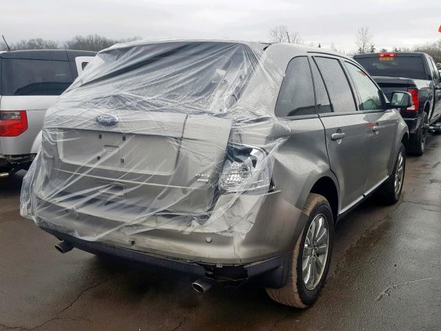 2FMDK48C18BA57864 - 2008 FORD EDGE SEL SILVER photo 4