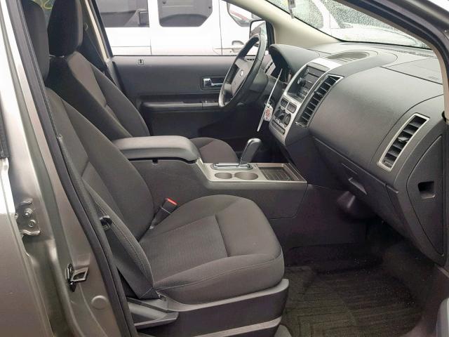 2FMDK48C18BA57864 - 2008 FORD EDGE SEL SILVER photo 5